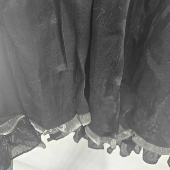 Hard Candy Gothic Lolita Steampunk Black Dress Multi-Layered Mini Dress 2x - Picture 8 of 12